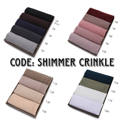 Shawl - Shimmer Crinkle