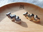 Minimalist Brooch - Silver/Gold