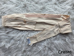 Self Tie Cotton Headbands
