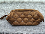 Embroidery Bow Wide mouth jumbo pouch