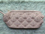 Embroidery Bow Wide mouth jumbo pouch