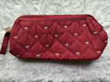 Embroidery Bow Wide mouth jumbo pouch