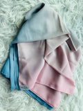 Gradient Chiffon shawls