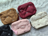 Embroidery Bow Pad Pouch