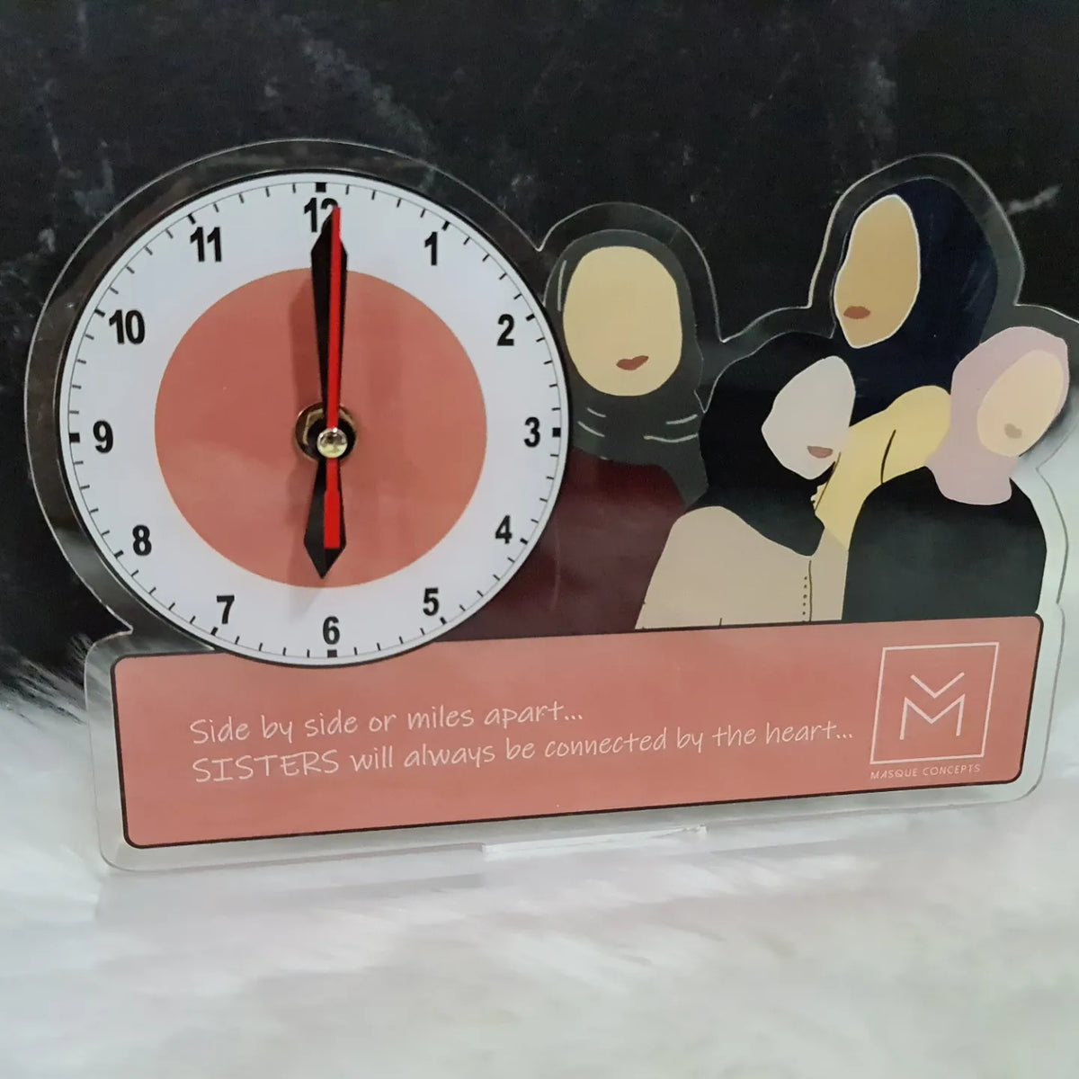 Acrylic Desk Clock – Masque Concepts
