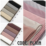 Shawl - Plain colors