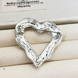 Minimalist Brooch - Silver/Gold