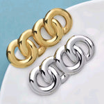 Minimalist Brooch - Silver/Gold II