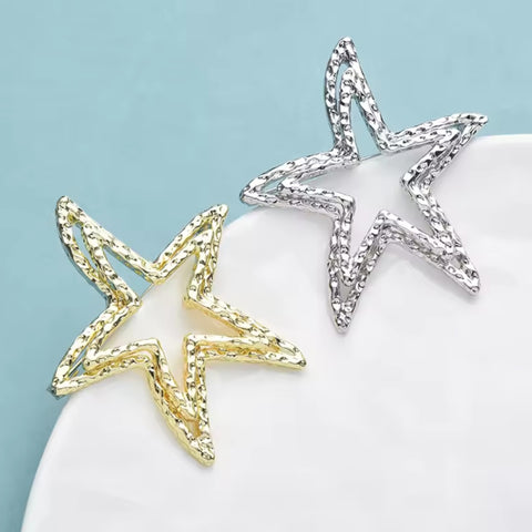 Minimalist Brooch - Silver/Gold II