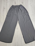 Crinkle Cargo Pants - Regular Size