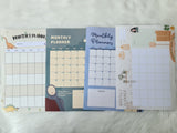 A4 monthly planner