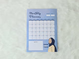 A4 monthly planner